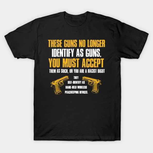 Funny Gun Lover Quote Gift T-Shirt by dashawncannonuzf